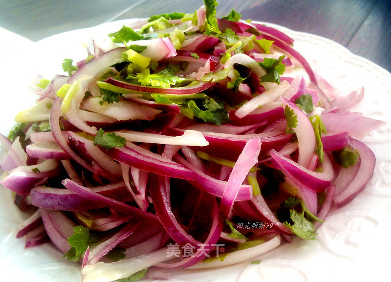 Cold Onion Shreds recipe