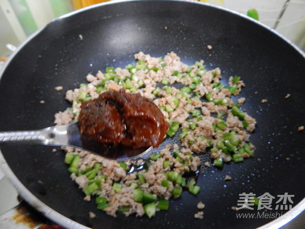 Roasted Eggplant with Shacha Minced Pork recipe