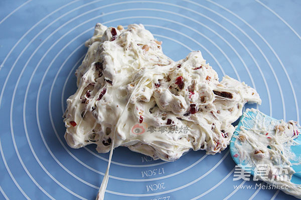 Cranberry Peanut Nougat recipe