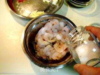 Family Boutique Fried "emerald Shrimp" recipe