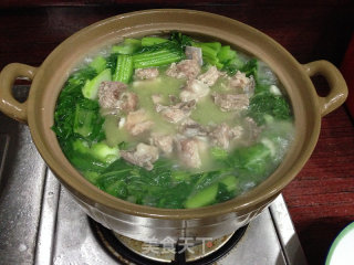 Pork Ribs and Spring Vegetable Claypot recipe