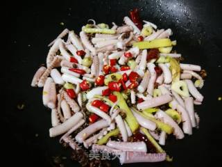 Spicy Squid Silk recipe