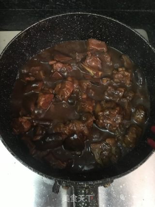 Braised Pork Ribs with Mushrooms recipe