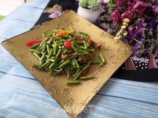 Stir-fried Cowpea with Oil Pile recipe