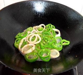 Fried Squid Rings with Green Pepper recipe