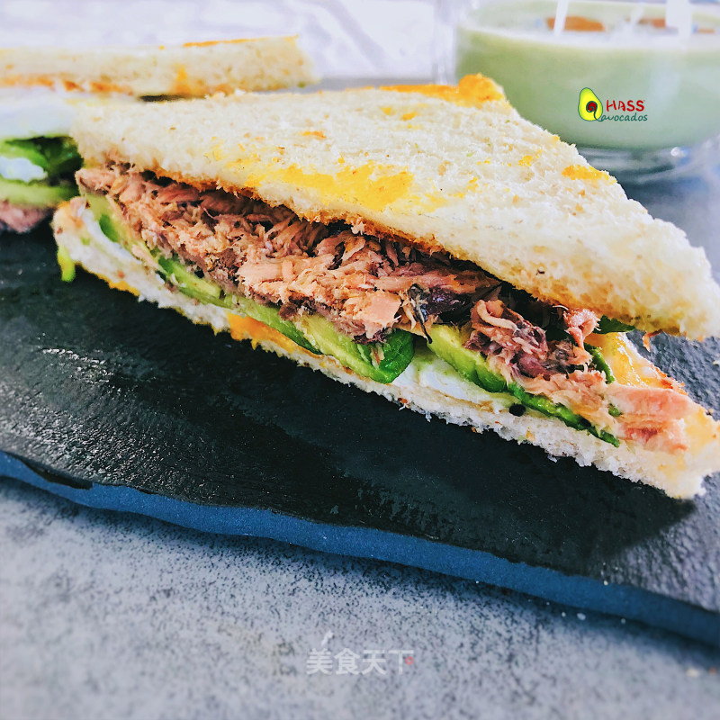 Avocado Tuna Sandwich recipe