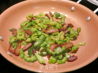 Char Siew and Stir-fried Bitter Gourd recipe