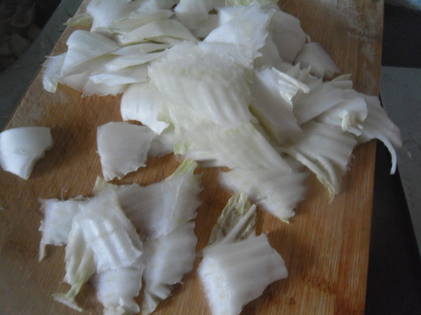 Cabbage Slices Roasted Belly recipe