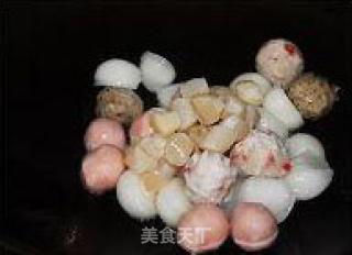 Double Scallop Stewed Balls recipe