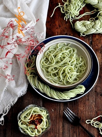 Green Noodles recipe