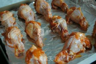 #aca烤明星大赛#cumin Orleans Roasted Wing Root recipe