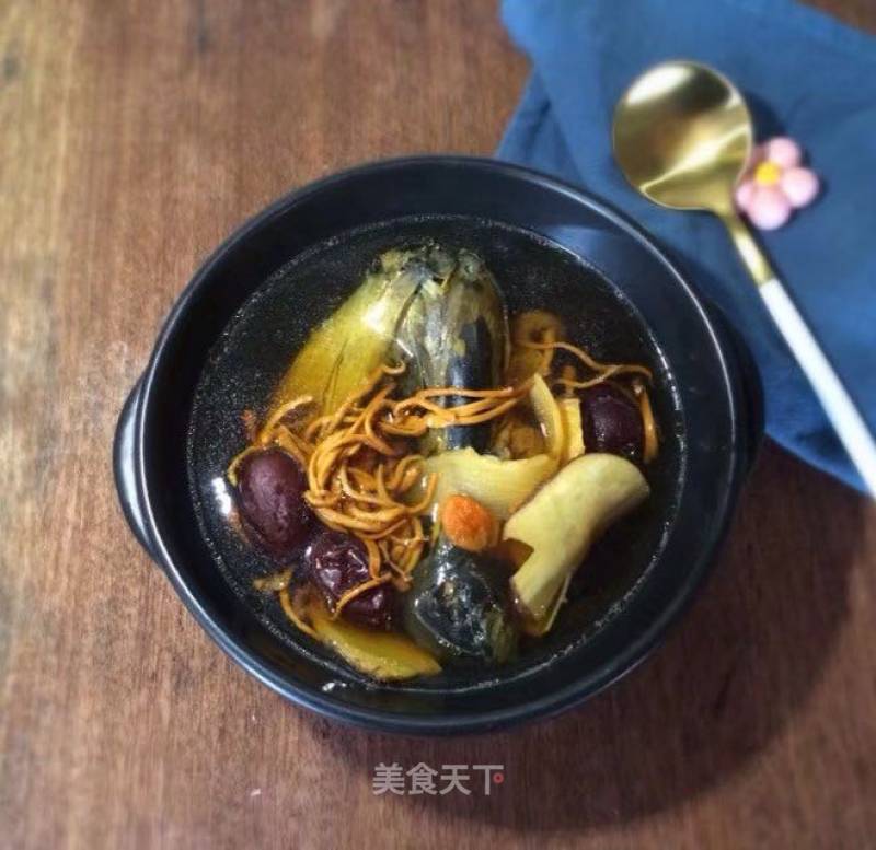 Cordyceps Flower Black Chicken Soup recipe