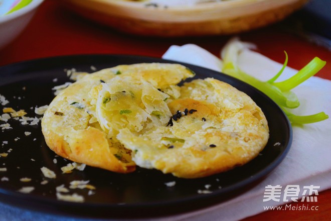 Fragrant Melaleuca Scallion Pancake Oven Version recipe