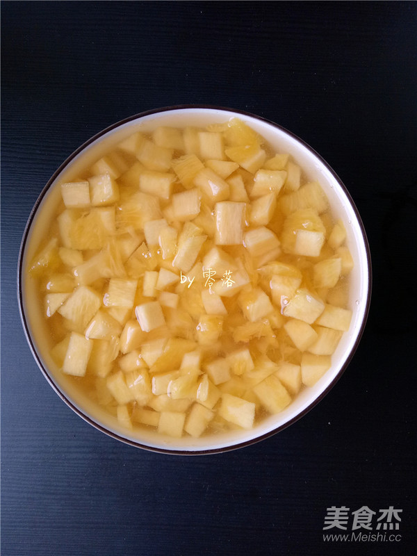 Pineapple Tremella Syrup recipe