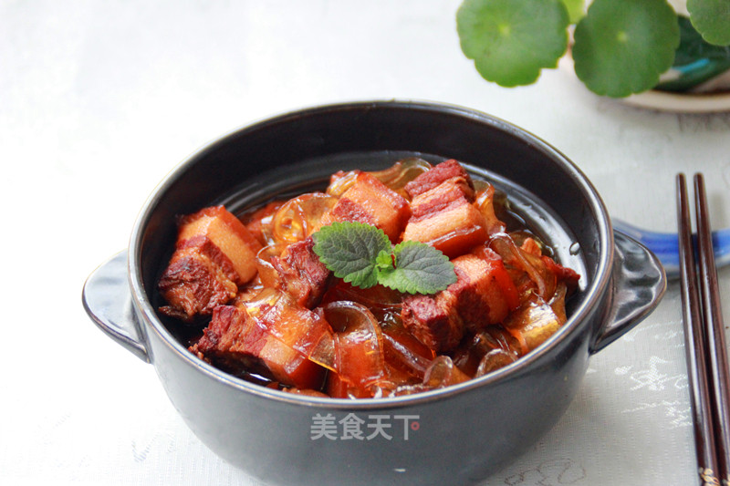 #trust之美#pork Stewed Vermicelli recipe