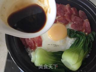 Sausage Claypot Rice recipe
