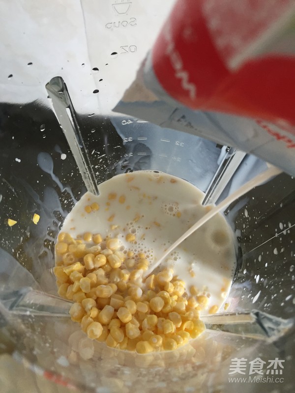 Milk Corn Juice recipe