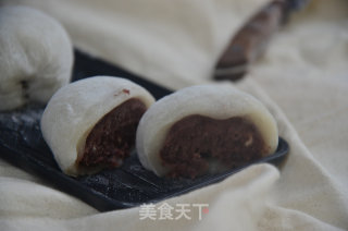 Japanese Style Red Bean Mochi recipe