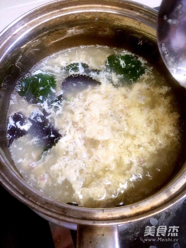 Clam Egg Soup recipe