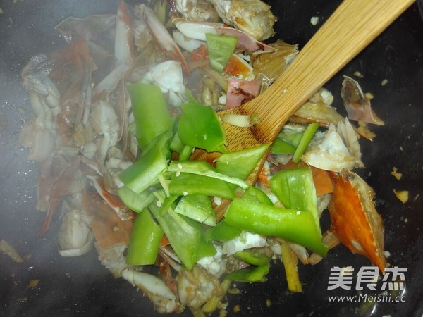 Spicy Fried Crab recipe