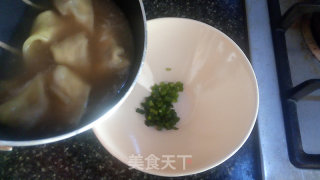 Beef Soup Wontons recipe