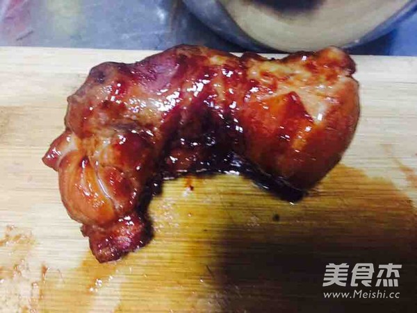 Barbecued Pork with Honey Sauce recipe