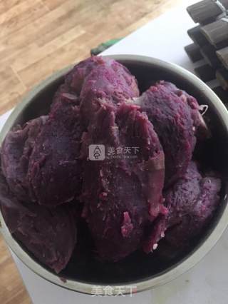 Purple Sweet Potato Dim Sum recipe