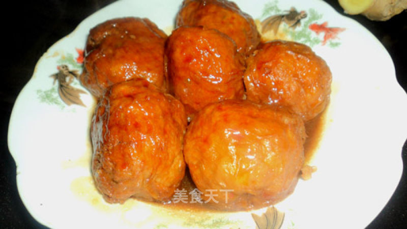 Braised Pork Balls recipe