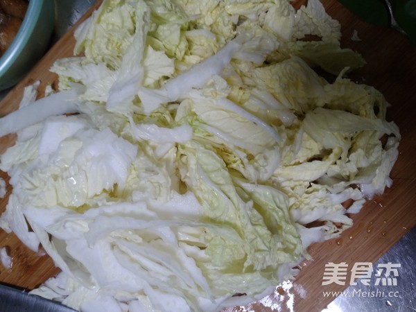 Braised Cabbage with Shrimp recipe