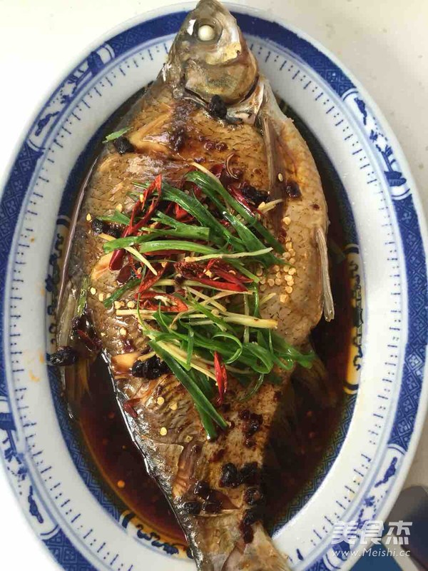 Steamed Bream with Tempeh recipe