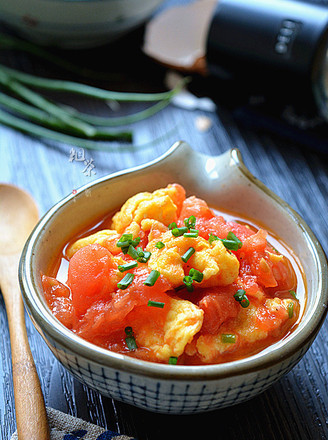 Scrambled Eggs with Tomatoes