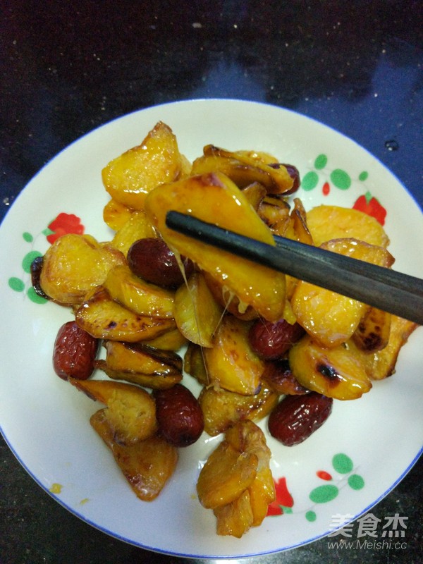 Candied Dates and Candied Sweet Potatoes recipe