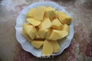 Japanese Style Potato Beef Soup recipe
