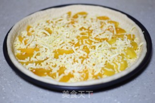 Yellow Peach Pizza recipe