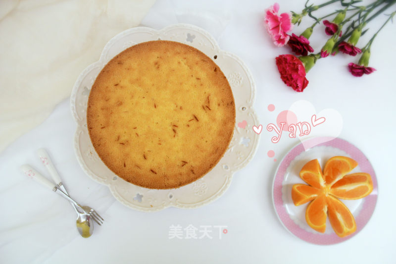 #the 4th Baking Contest and is Love Eat Festival# Orange Chiffon Cake recipe