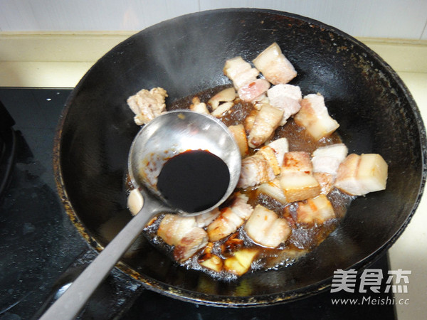 Braised Pork Belly and Dried Bamboo Shoots recipe