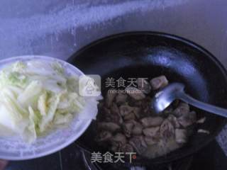 Beef Intestine and Cabbage Chips recipe