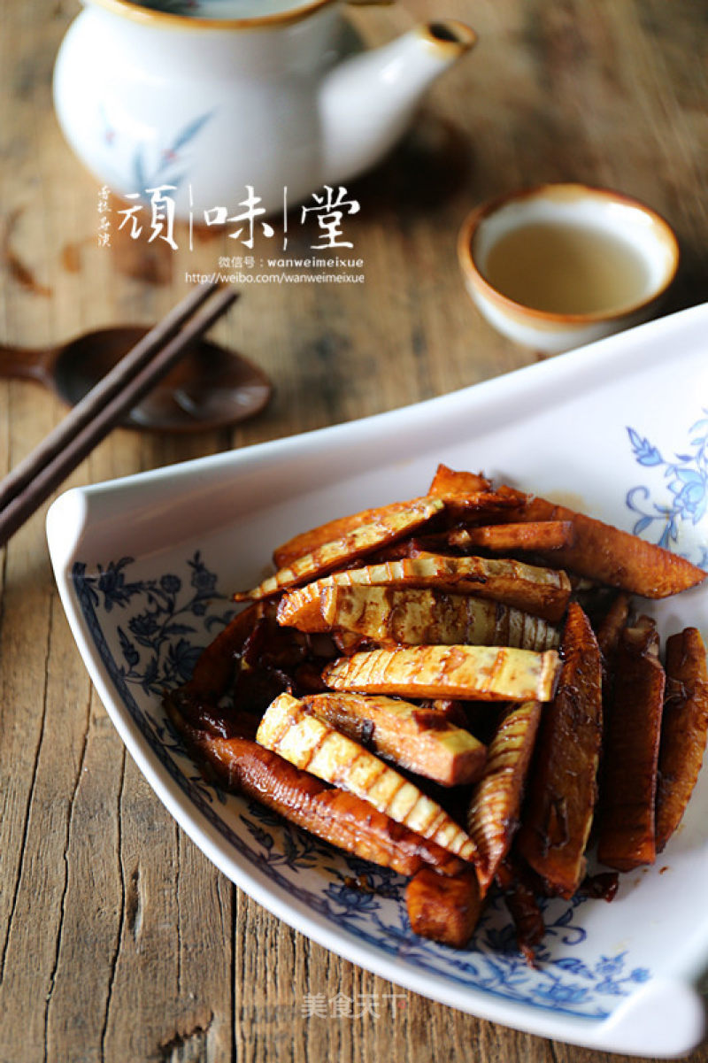 Braised Spring Bamboo Shoots in Oil ▼ recipe