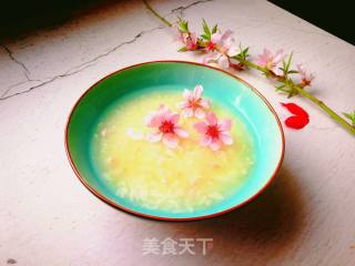 Peach Blossom Porridge recipe