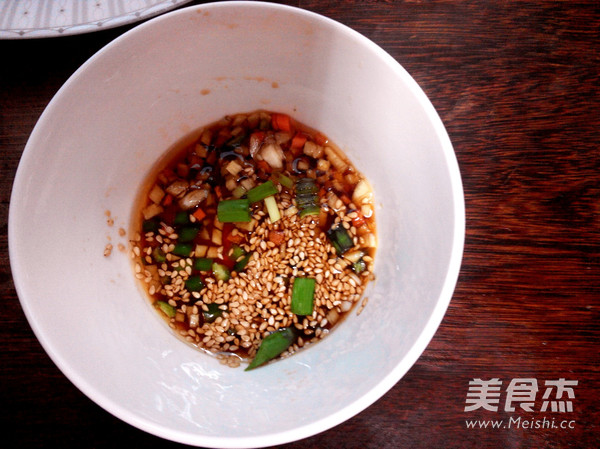 Songhua Egg with Sauce recipe