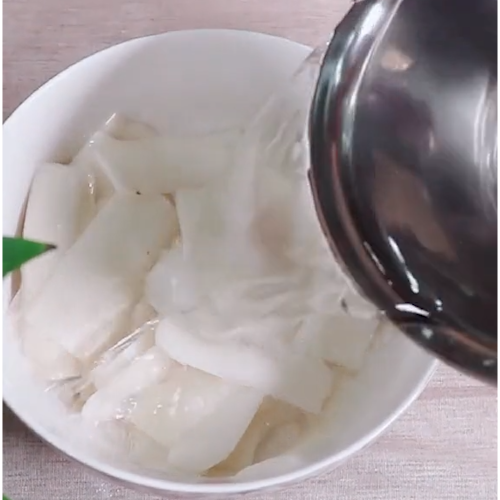 Sauce-flavored Radish Peel recipe