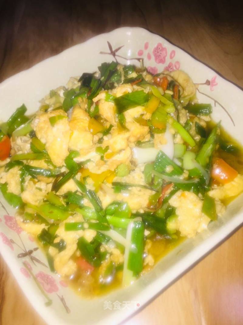 Garlic Scrambled Eggs recipe