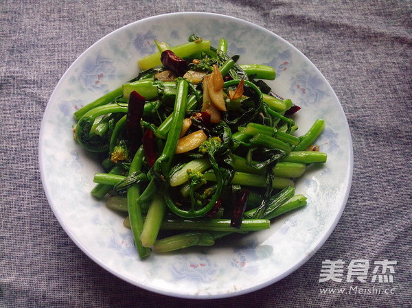 Spicy Stir-fried Choy Sum recipe