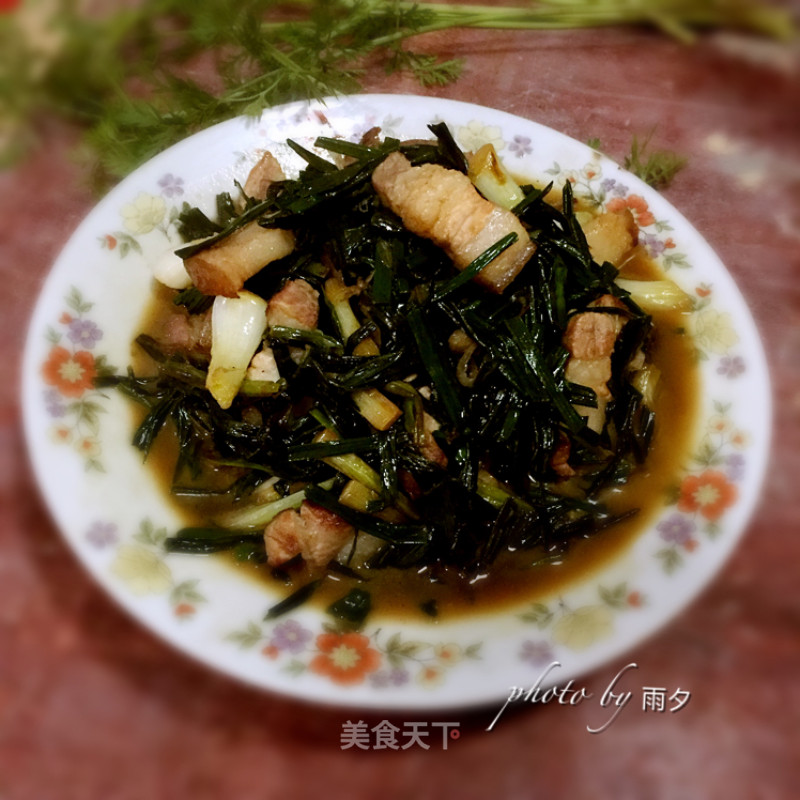 Stir-fried Old Leek recipe