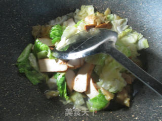 Stir-fried Cabbage with Mustard recipe