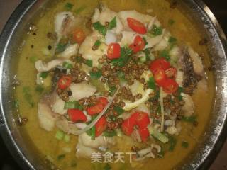 Pickled Cabbage Fish in Golden Soup recipe