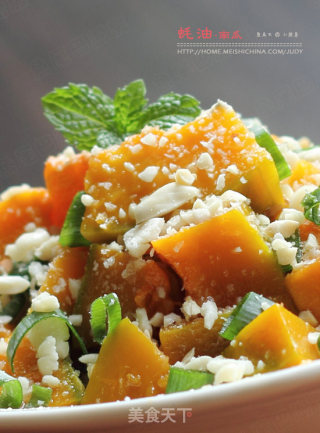 Braised Pumpkin in Oyster Sauce recipe