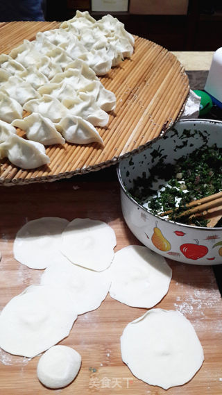 Watercress Dumplings recipe