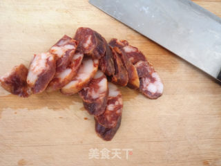 Stir-fried King Pleurotus with Sausage recipe