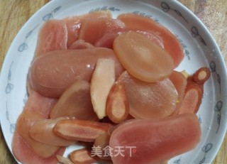 Sour Radish Konjac Duck recipe